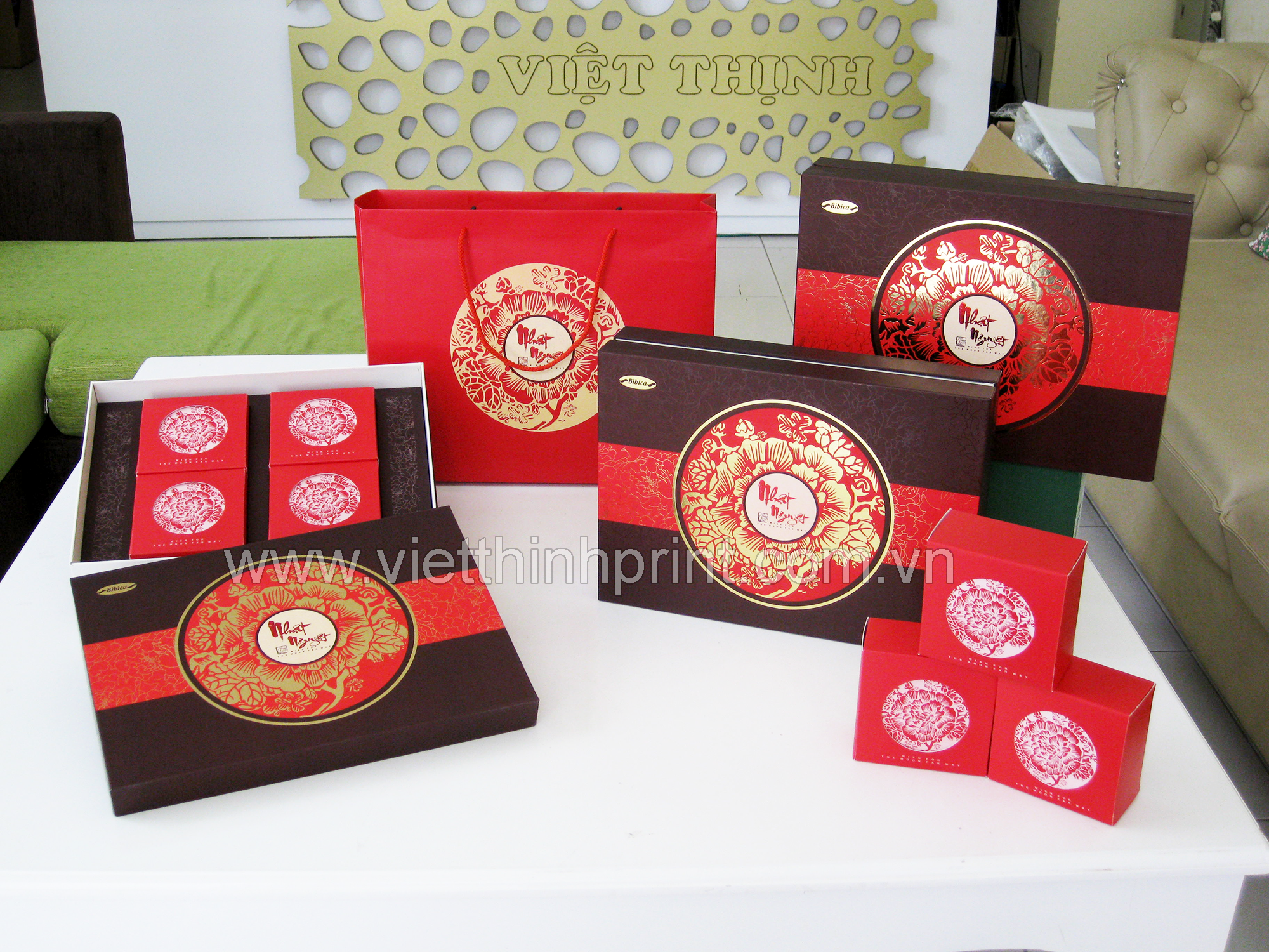 In Việt Thịnh – Dịch vụ in hộp bánh trung thu cao cấp