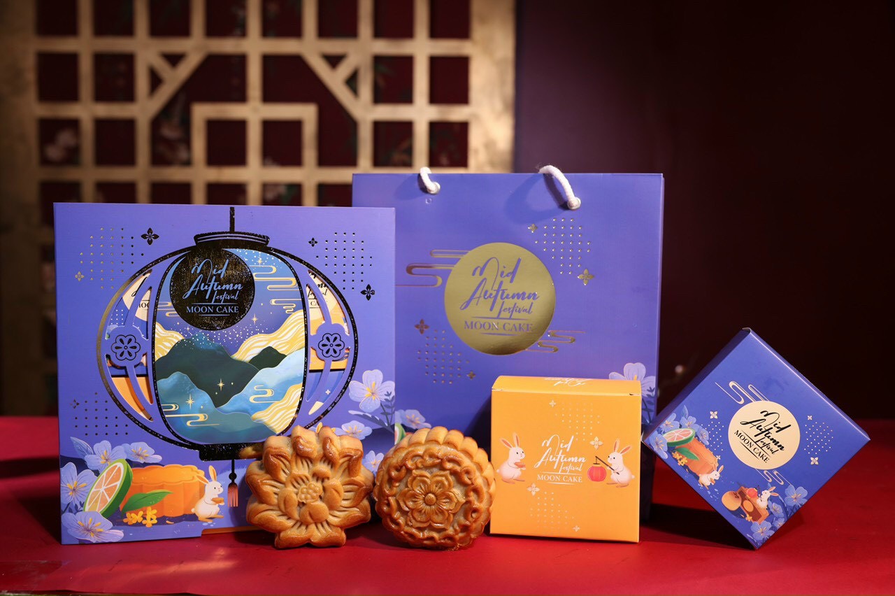 Gia công bao bì hộp bánh trung thu 2025 chất lượng cao cấp