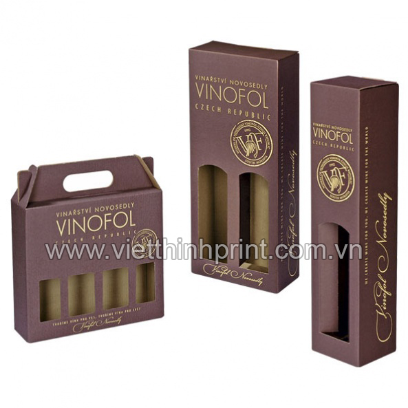 Hộp rượu, bao bì rượu 14